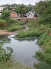 erosão da Rua Maria da Paz